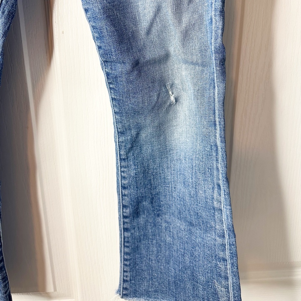 MOTHER Denim Insider Crop Fray in Gypsy Size 29 - Picture 7 of 11